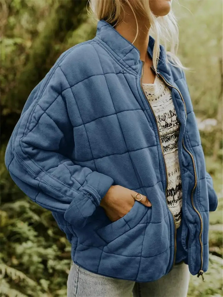 Eveloria Damen Übergangsjacke Oversized