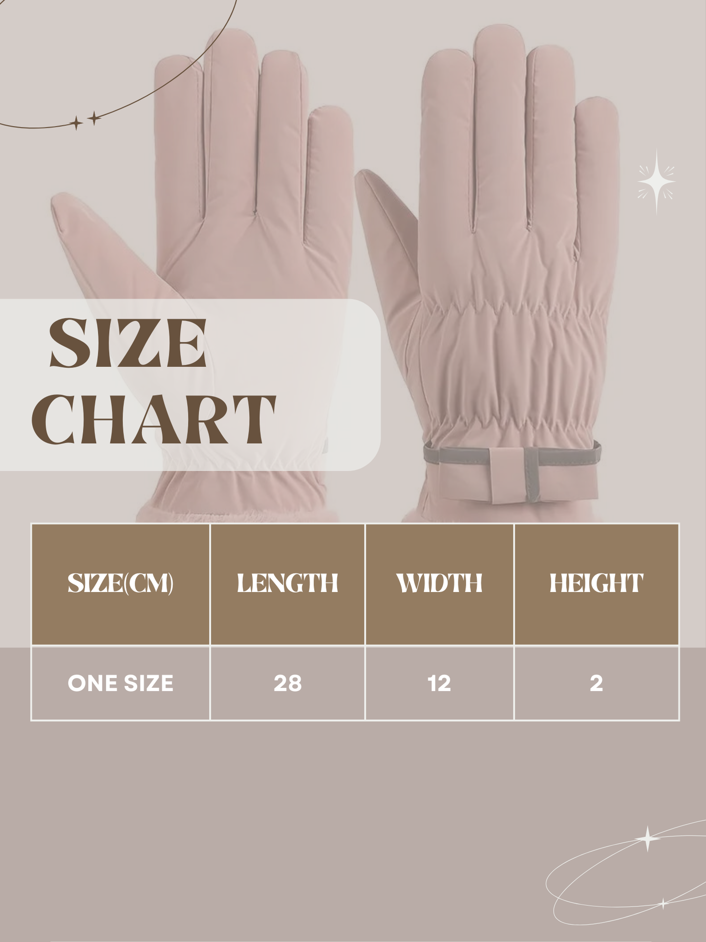 Eveloria Unisex Winterhandschuhe Touchscreen-kompatibel