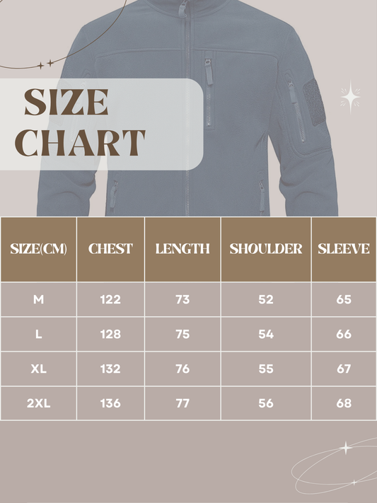 Eveloria Herren Fleecejacke Thermal Hochkragen Regulär Schwarz - Eveloria