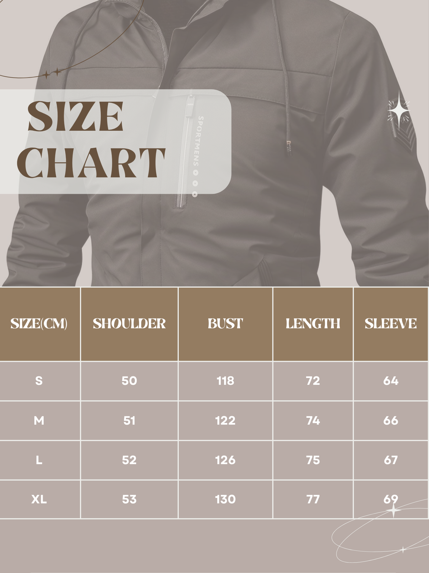 Eveloria Herren Fleecejacke Mit Kapuze Regelmäßig