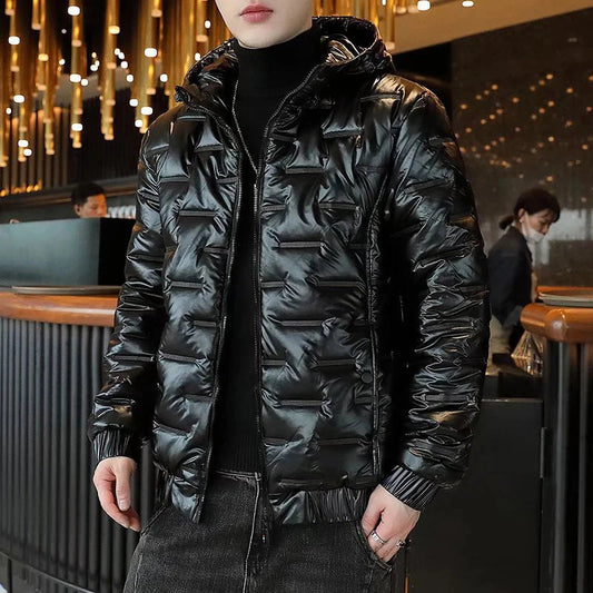 Herren Skijacke Wasserabweisendes Cape-Design Schwarz - Eveloria