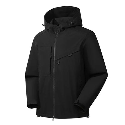 Herren Skijacke Lockere Passform Kapuzen-Design