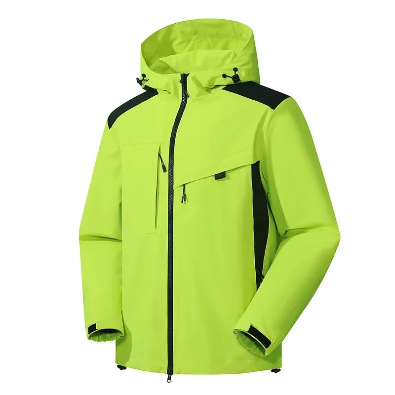 Herren Skijacke Lockere Passform Kapuzen-Design