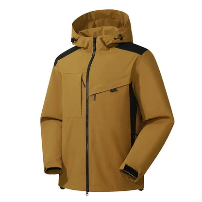 Herren Skijacke Lockere Passform Kapuzen-Design