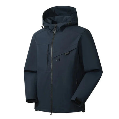 Herren Skijacke Lockere Passform Kapuzen-Design