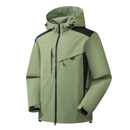 Herren Skijacke Lockere Passform Kapuzen-Design