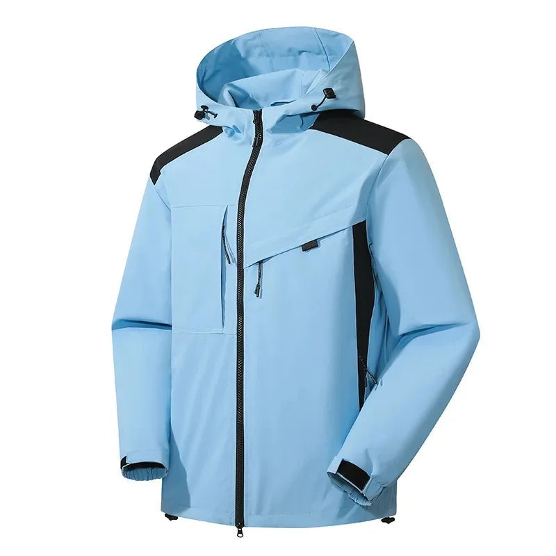Herren Skijacke Lockere Passform Kapuzen-Design