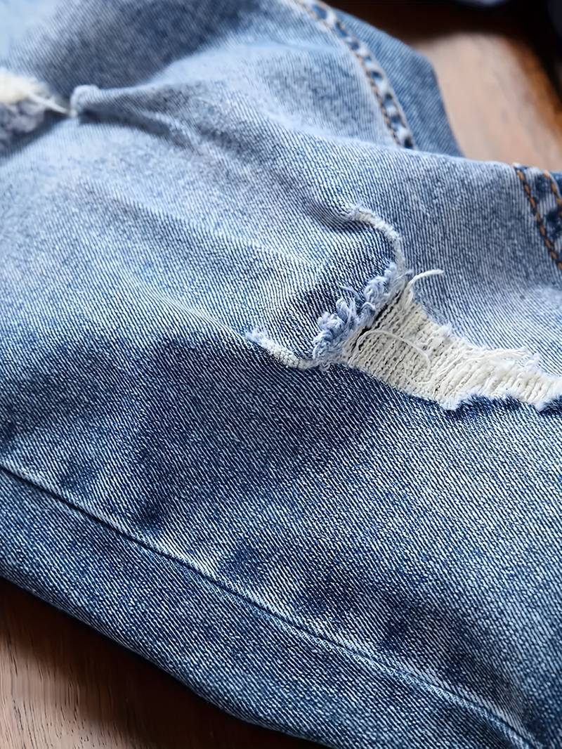 Skinny-Jeans | Ripped | Stretch | Schlanke Fit-Jeans | Herrenjeans-Chaps Herrenmode