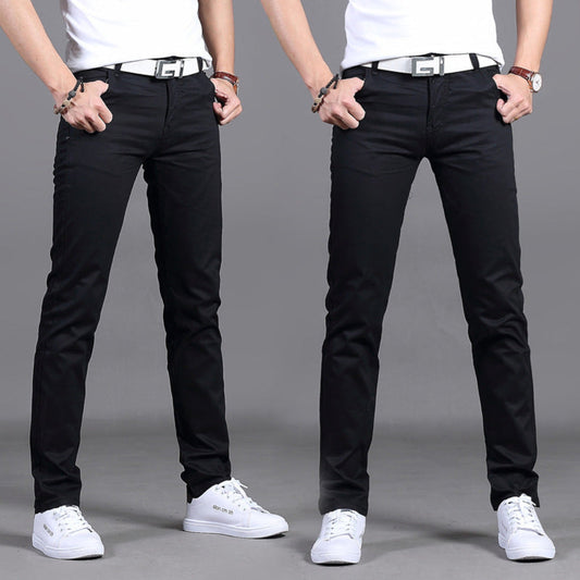 Herren Stretch-Jeans Skinny-Jeans schmale Passform - Eveloria