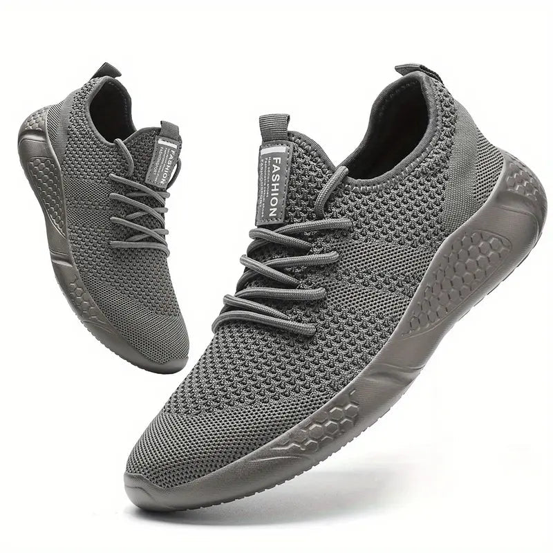 Herren Slip-on Turnschuhe Atmungsaktives Mesh Leicht - Eveloria