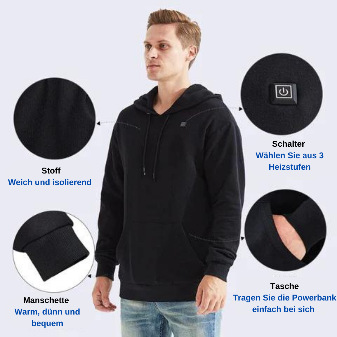 Eveloria Unisex Kapuzenpullover Beheizt