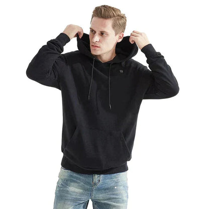 Eveloria Unisex Kapuzenpullover Beheizt Schwarz - Eveloria