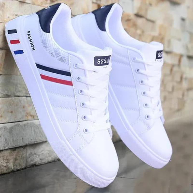 Herren Wanderschuhe Rutschfest Schnürschuhe Schwarz - Eveloria