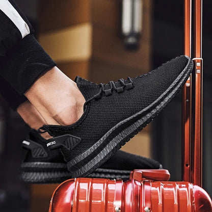 Sneakers zum Hineinschlüpfen – Mesh – orthopädisch – Herrenschuhe – Sportschuhe-Chaps Herrenmode