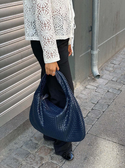 Charlyne Große Geflochtene Hobo Tasche