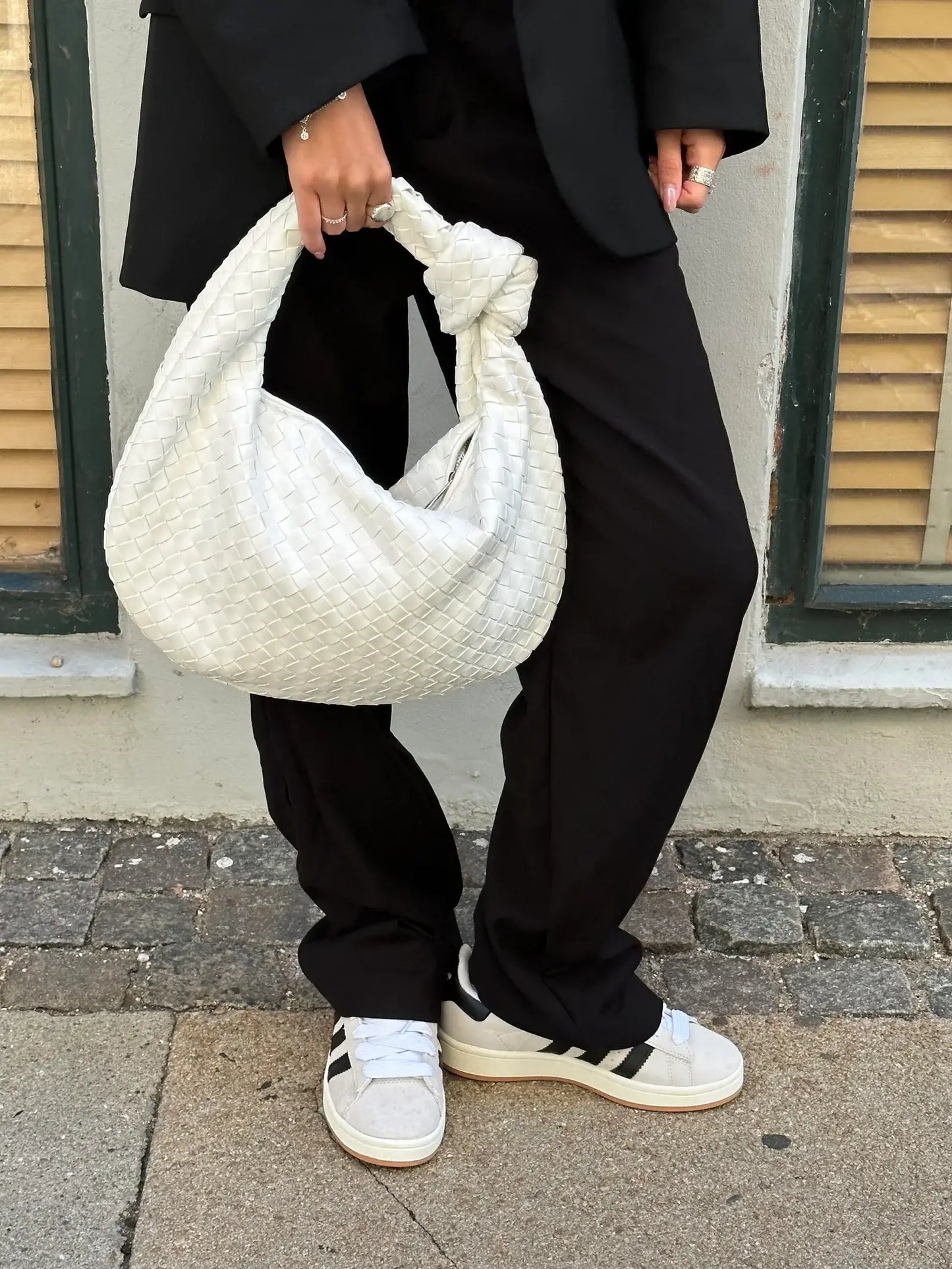 Geflochtene Handtasche Mittelgröße