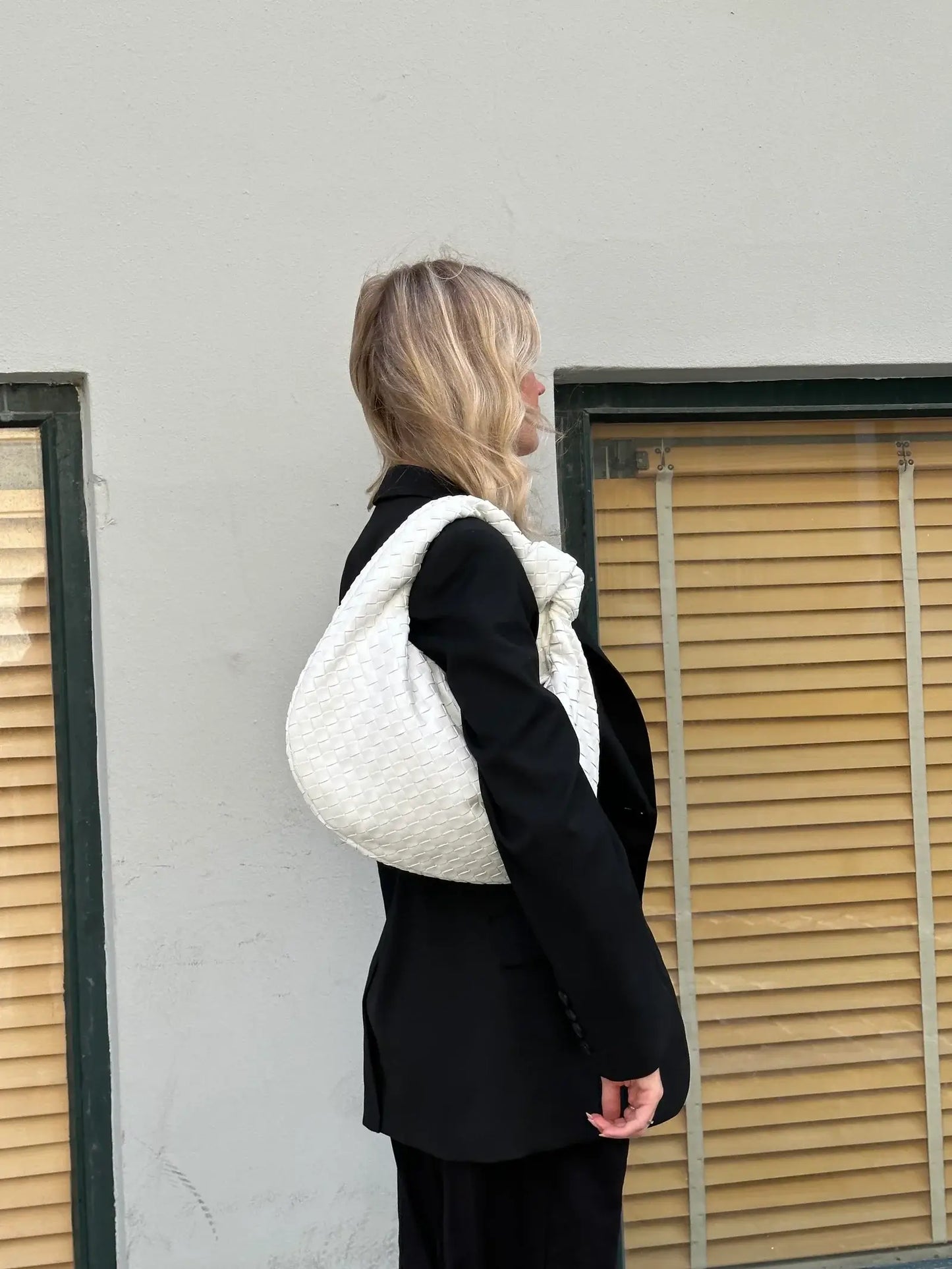 Geflochtene Handtasche Mittelgröße