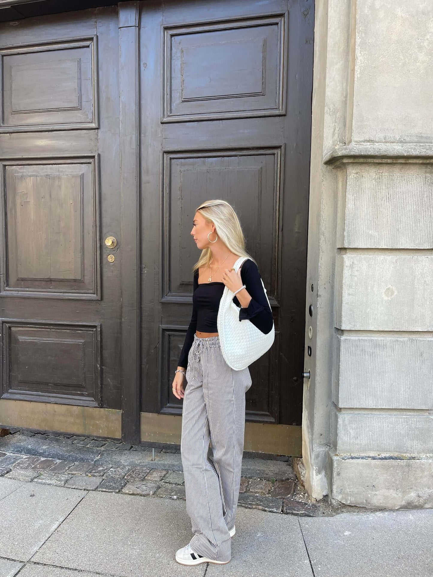 Charlyne Große Geflochtene Hobo Tasche