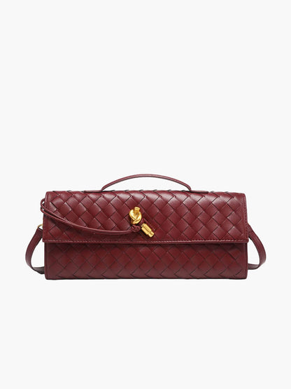 Bianca Damen Woven Schultertasche