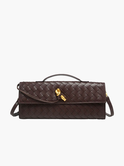Bianca Damen Woven Schultertasche