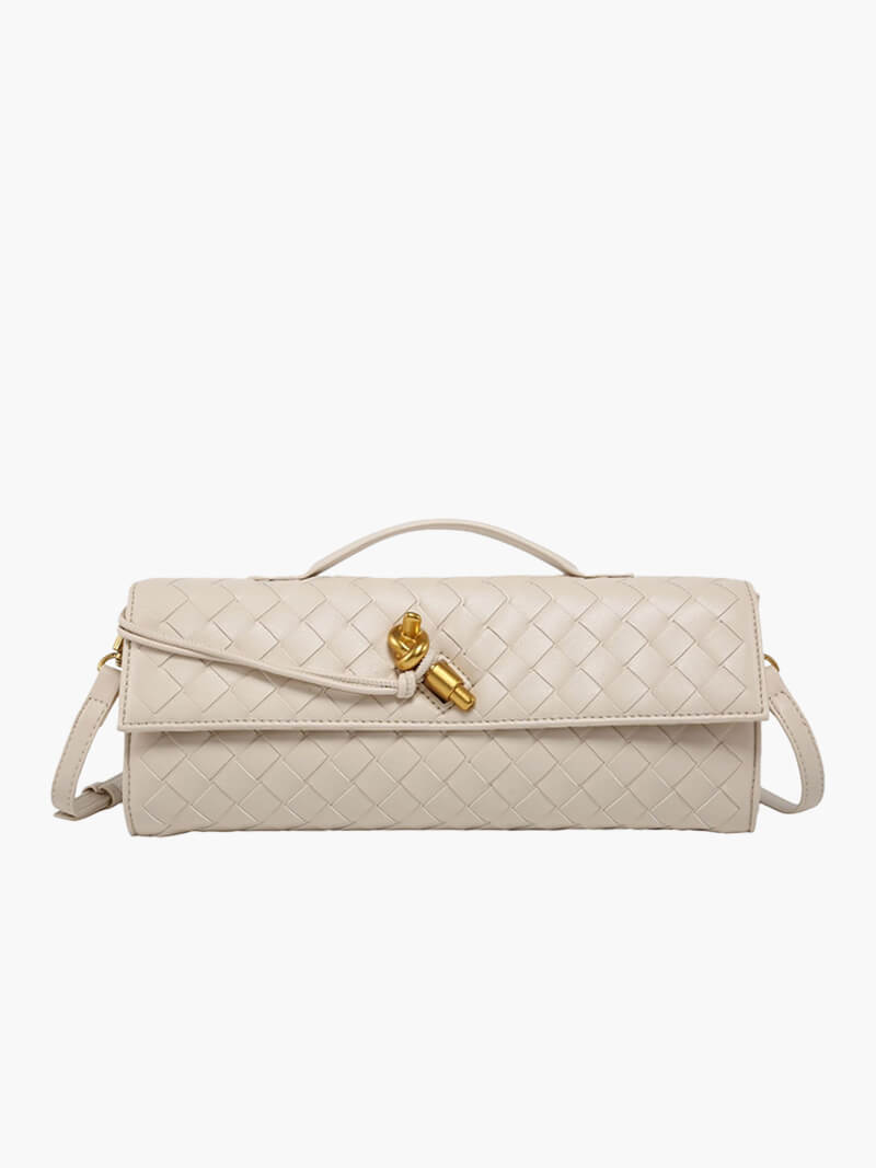 Bianca Damen Woven Schultertasche