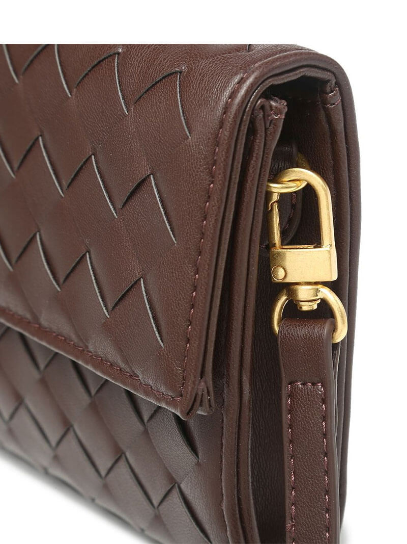 Bianca Damen Woven Schultertasche