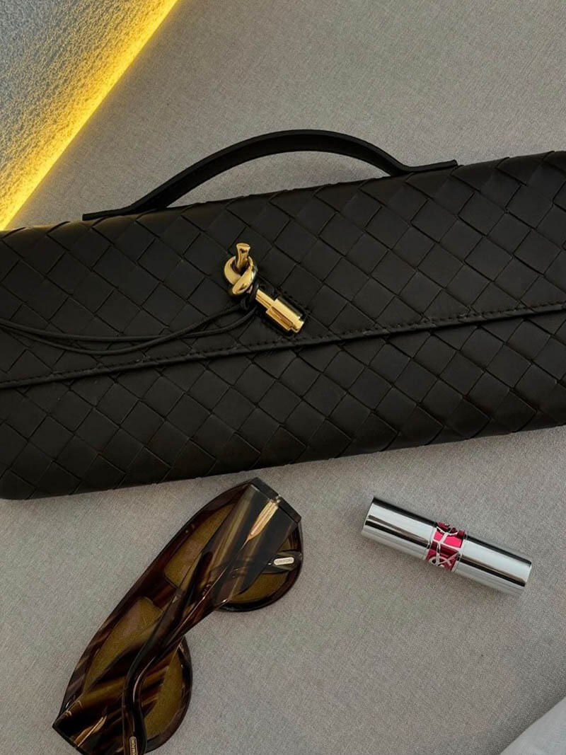 Bianca Damen Woven Schultertasche