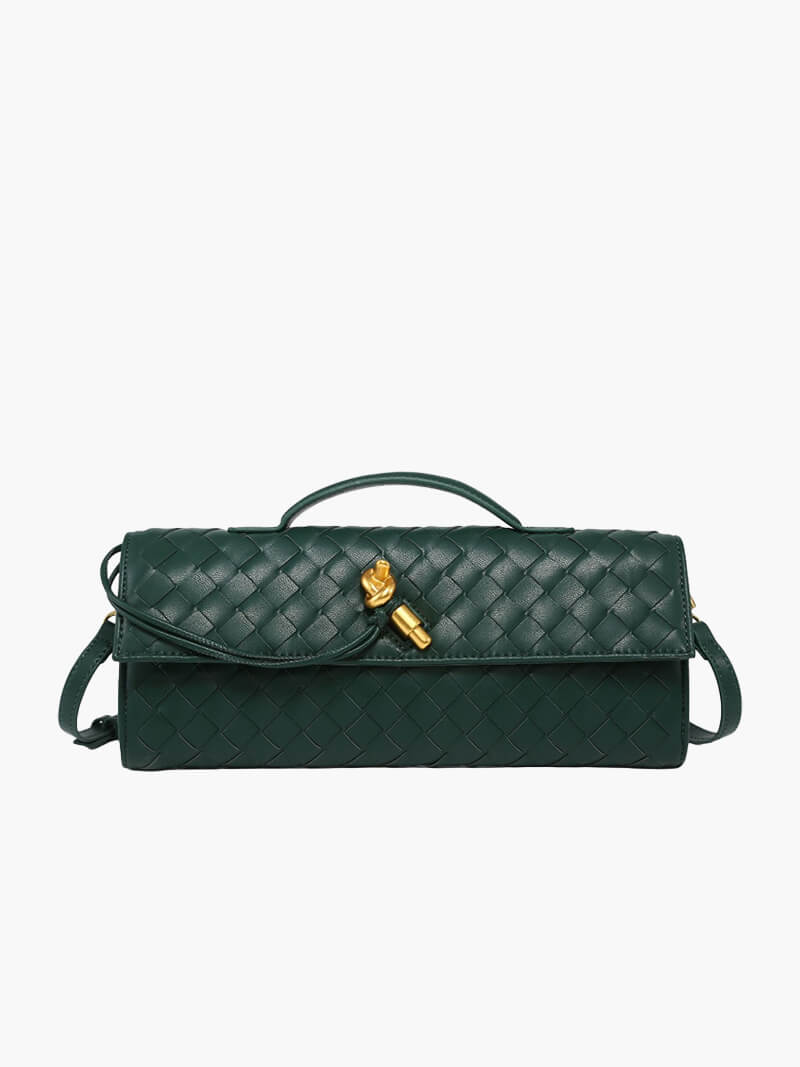 Bianca Damen Woven Schultertasche