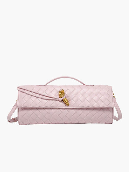 Bianca Damen Woven Schultertasche