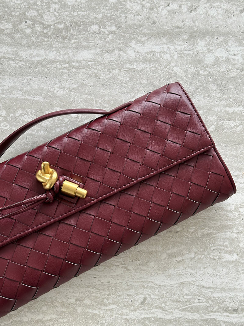 Bianca Damen Woven Schultertasche