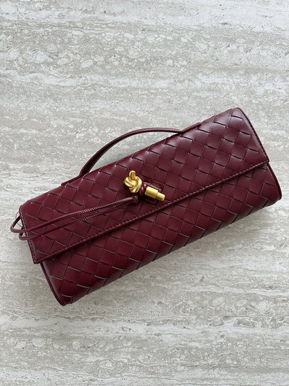 Bianca Damen Woven Schultertasche