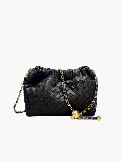 Damen-Tasche mit goldener Kette - Norvielle