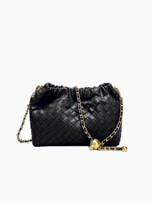 Damen-Tasche mit goldener Kette - Norvielle