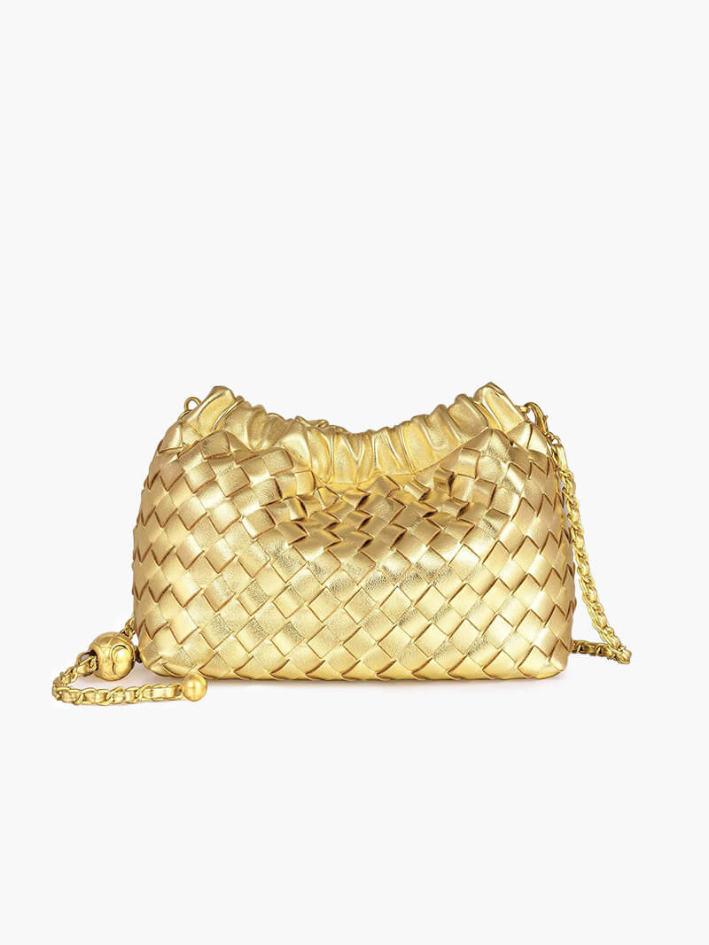 Damen-Tasche mit goldener Kette