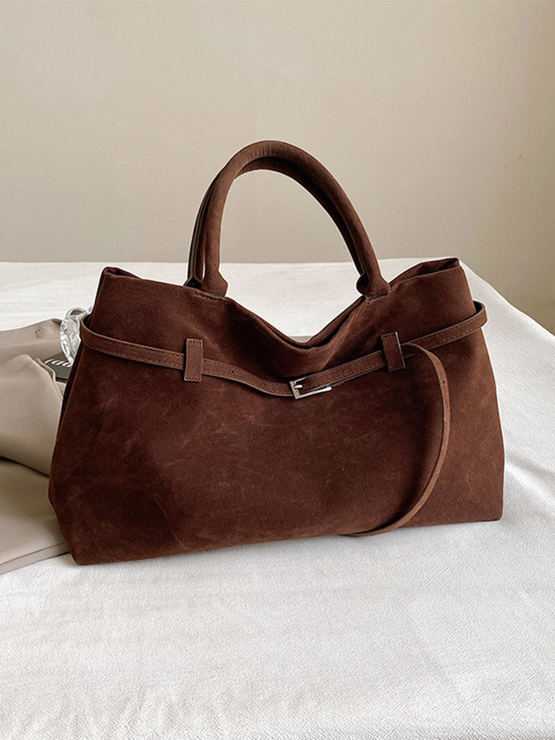 Damen Handtasche Wildleder