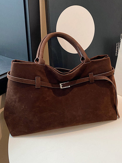 Damen Handtasche Wildleder