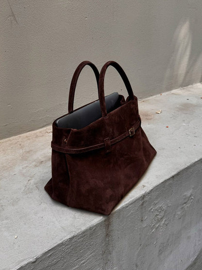 Damen Handtasche Wildleder