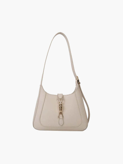 Dellina Damen Schultertasche Kunstleder Elegantes Design