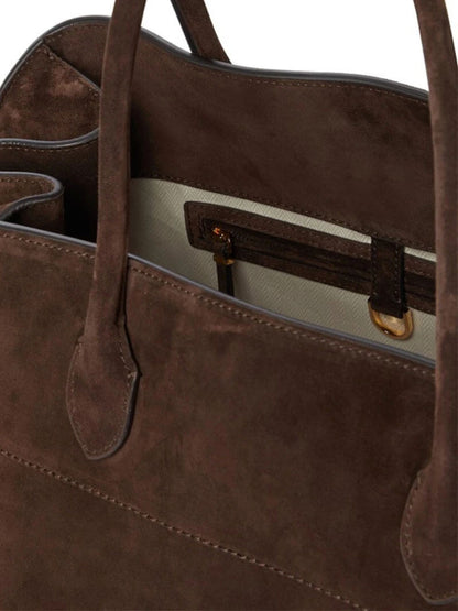 Tasche Wildleder Damen Handtasche Braun