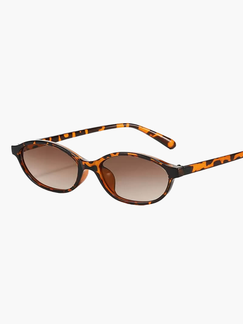 Oval Sonnenbrille Damen