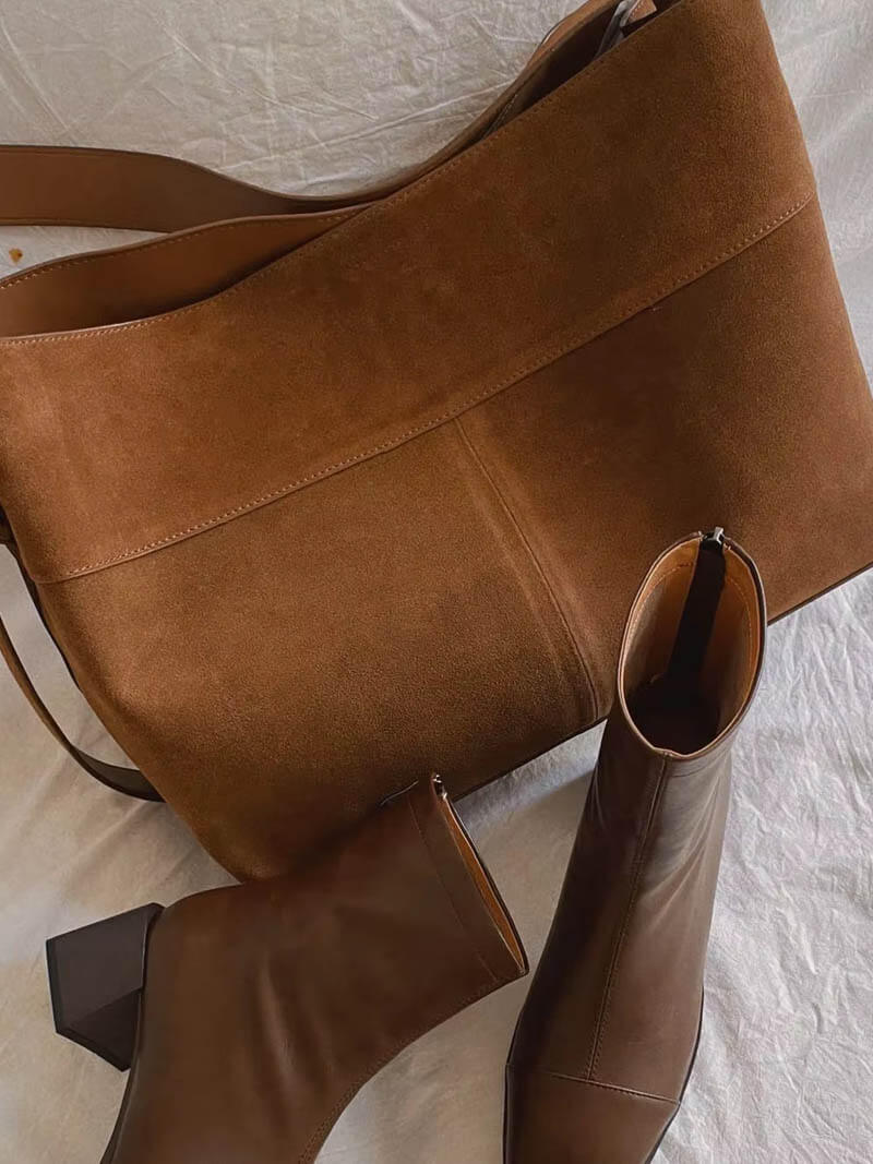 Schultertasche Damen Kunstleder
