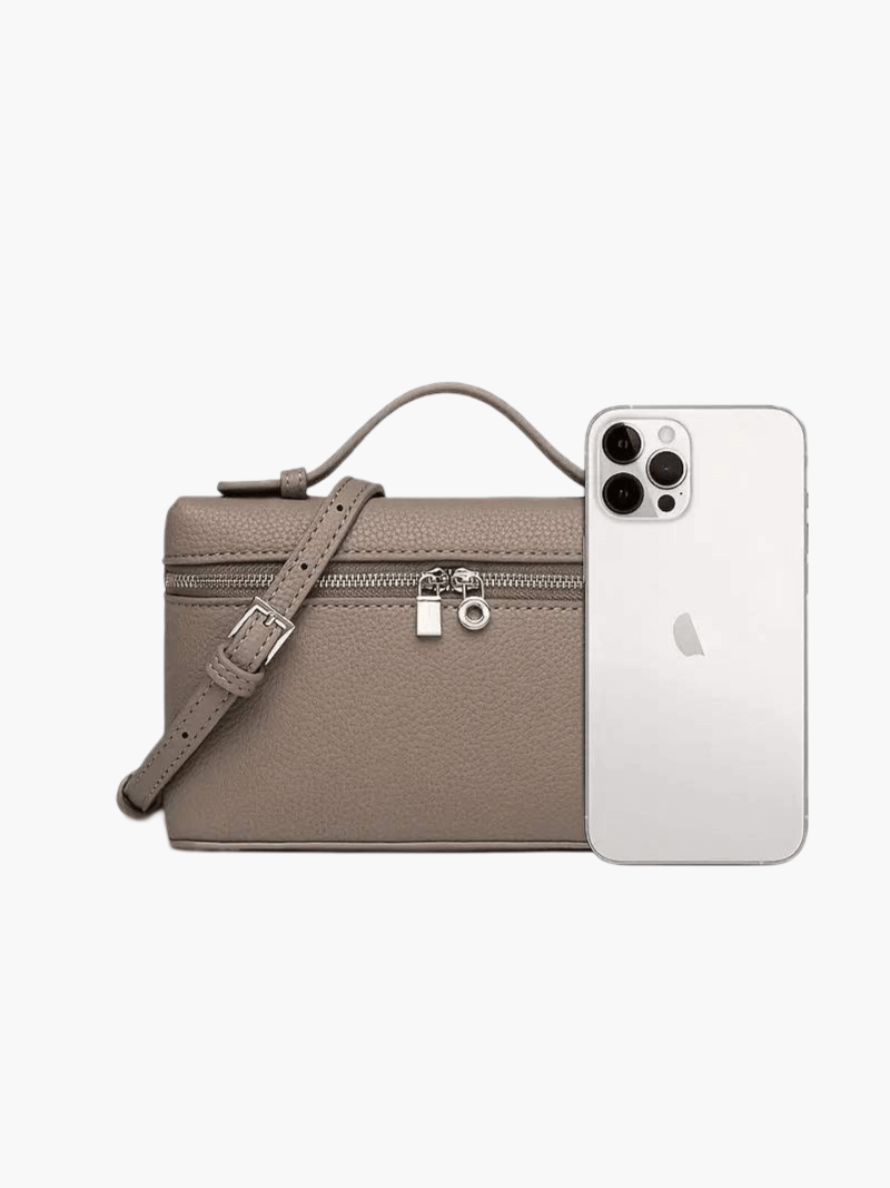 Loreen Damen Handtasche Genarbtes Kunstleder