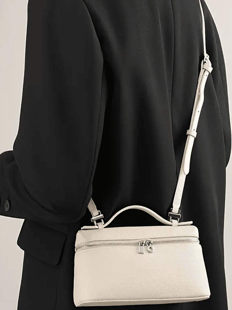 Loreen Damen Handtasche Genarbtes Kunstleder
