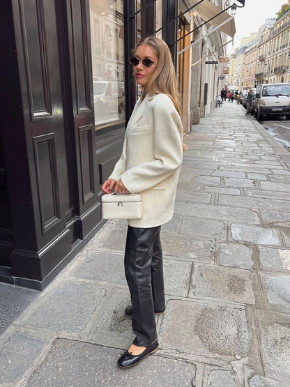 Loreen Damen Handtasche Genarbtes Kunstleder