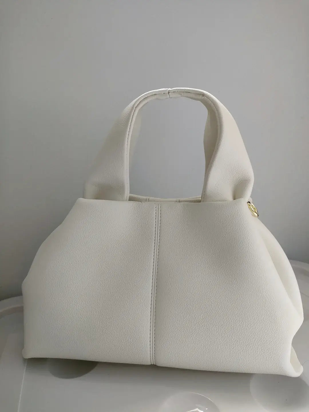 Kunstledertasche Damen Minimalistisch