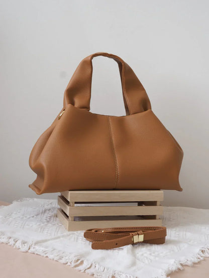Kunstledertasche Damen Minimalistisch
