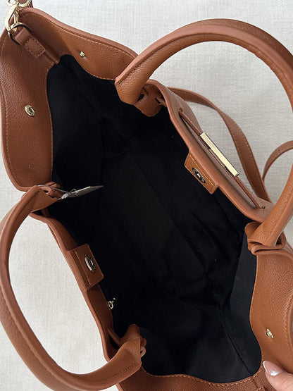 Damen-Shopper Groß Kunstleder