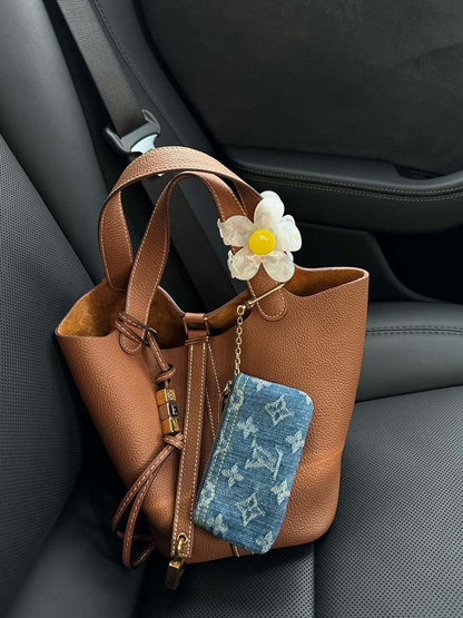Zelinda Damen Bucket-Bag Kunstleder