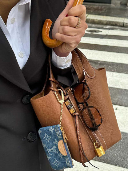 Zelinda Damen Bucket-Bag Kunstleder