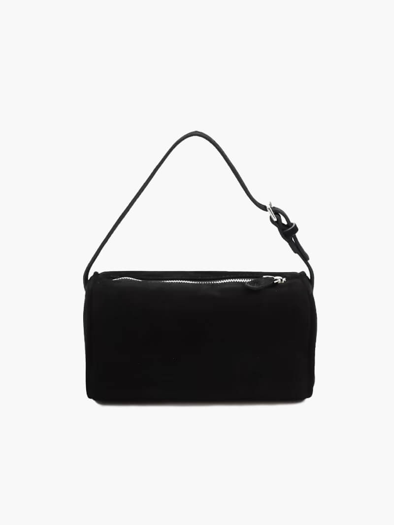 Elegante Damen Schultertasche Wildleder